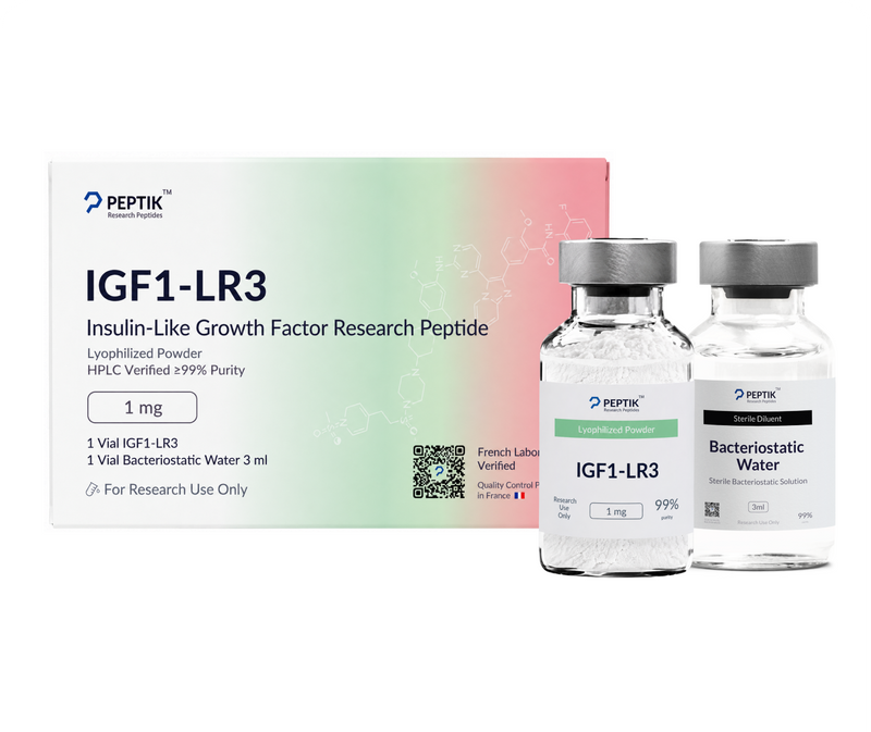 IGF1-LR3 Lyophilized Vial + Sterile Water