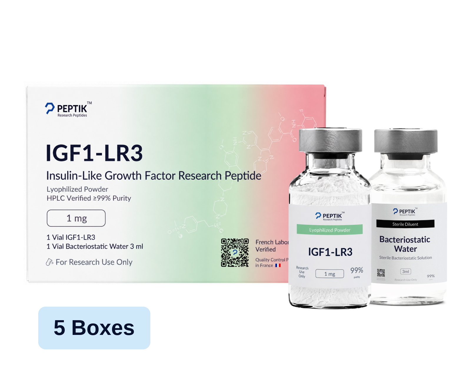 IGF1-LR3 Pack: 5 Boxes