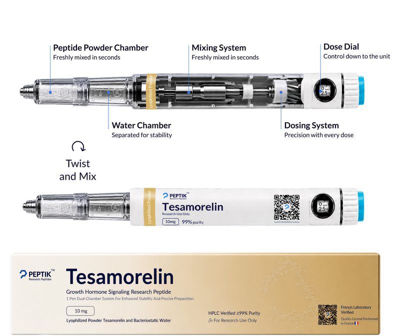 Tesamorelin Next-Gen Dual-Chamber Pen