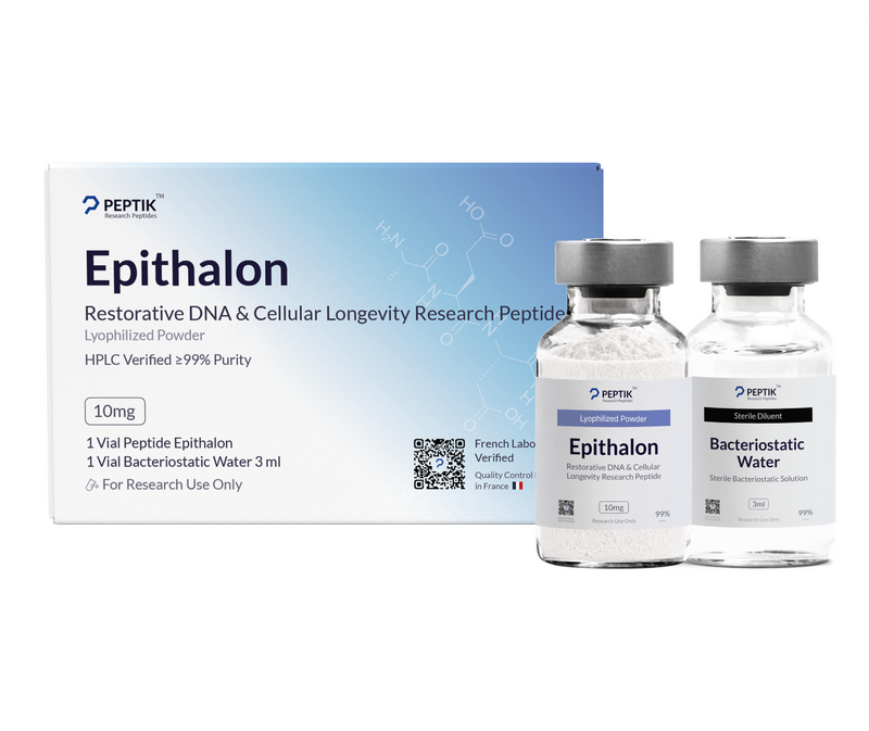 Epithalon Lyophilized Vial + Sterile Water