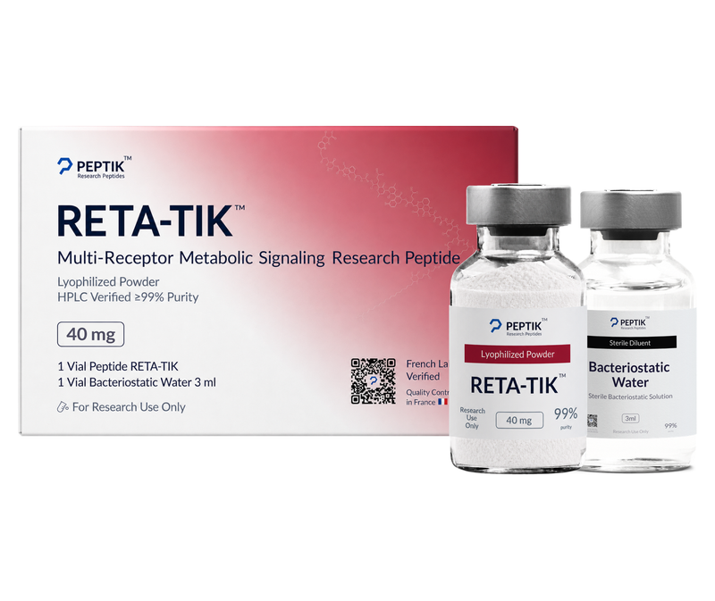 RETATRUTIDE Lyophilized Vial + Sterile Water