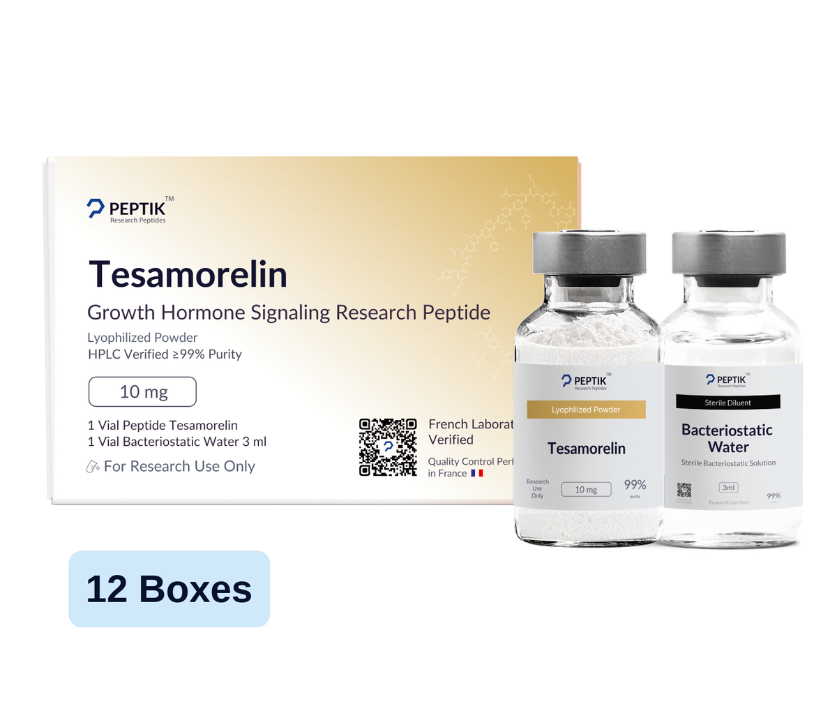 Tesamorelin 2-Month Cycle — 12 Boxes