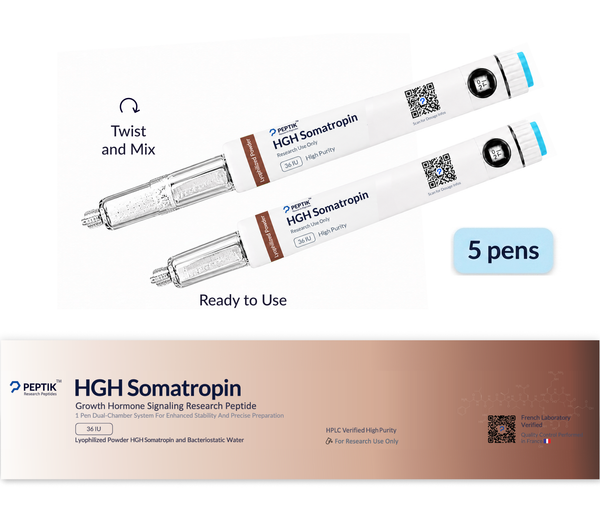 Set of 5 HGH Somatropin (5 Pens)