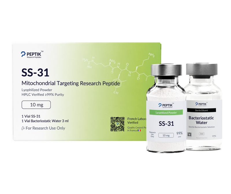 SS-31 Lyophilized Vial + Sterile Water