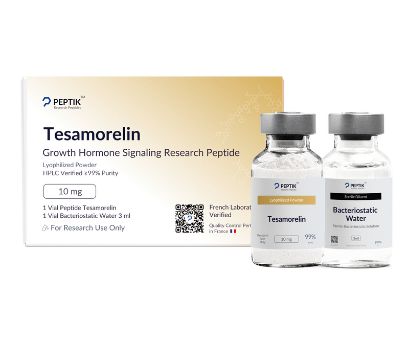 Tesamorelin Lyophilized Vial + Sterile Water
